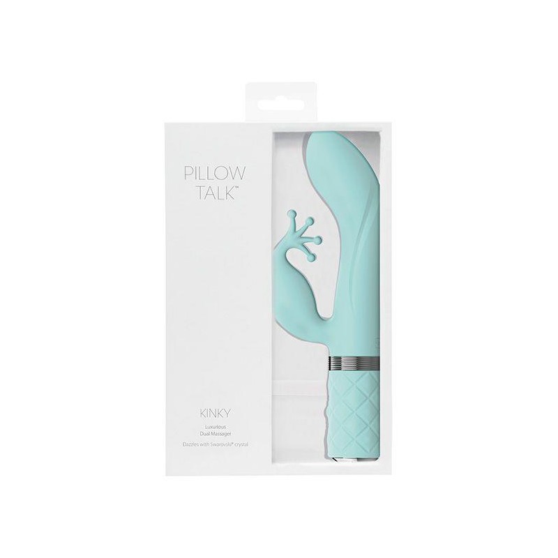 Pillow Talk - Kinky Rabbit & G-Spot Vibrator Teal